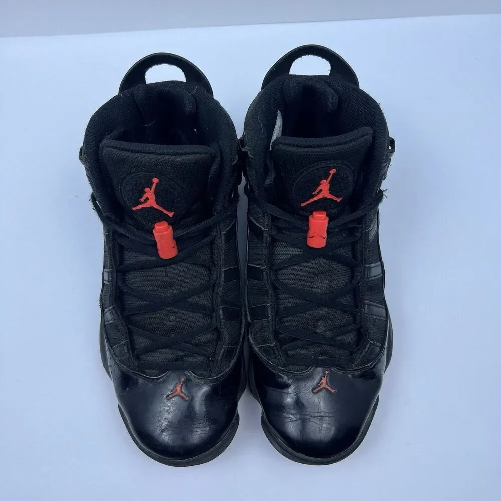 Nike Air Jordan 6 Rings Men's Sneakers Shoes Black Infrared US Size 8.5
